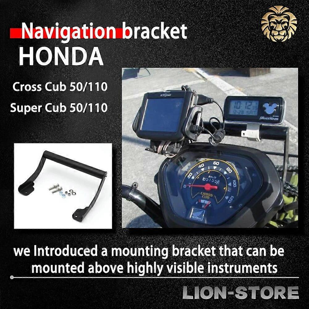 FOR HONDA Cross Cub 50 Cross Cub 110 Super Cub 50 Super Cub 110 Pro motorcycle accessories 2017 Mobile navigation bracket GPS