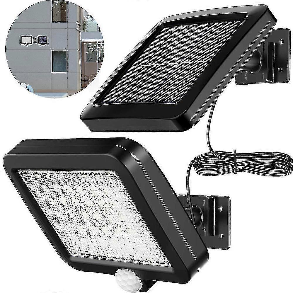 Solar Sensor Security Light, Bright Waterproof Outdoor Wall Lamp