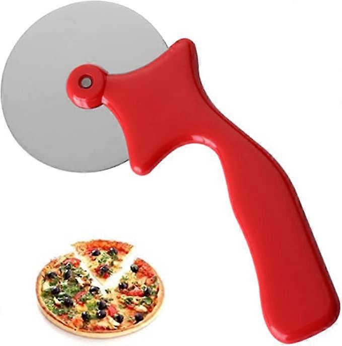 Pizza Cutter Stainless Steel Pizza Slicer Durable Pizza Steel Blade for Pizza Pies Waffles Dough Cookies