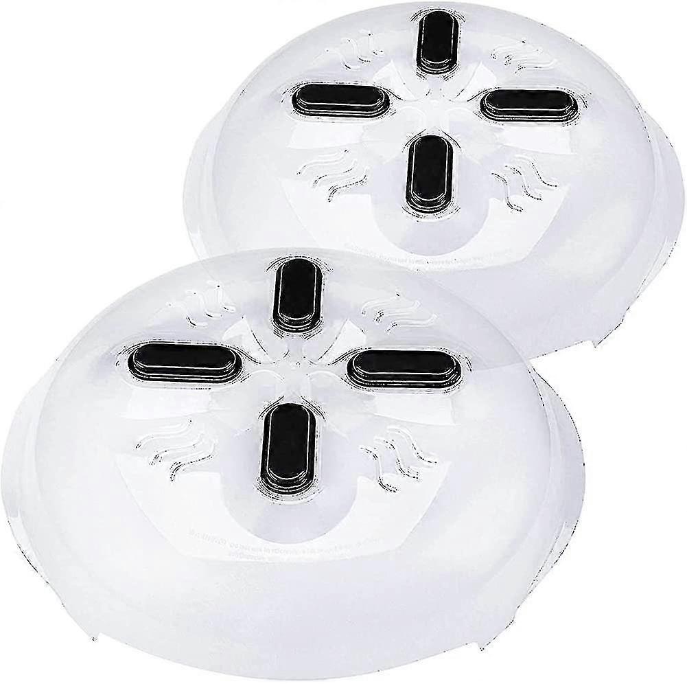 2pcs Microwave Splatter Cover Microwave Cover With Magnet, Microwave Cover Hover