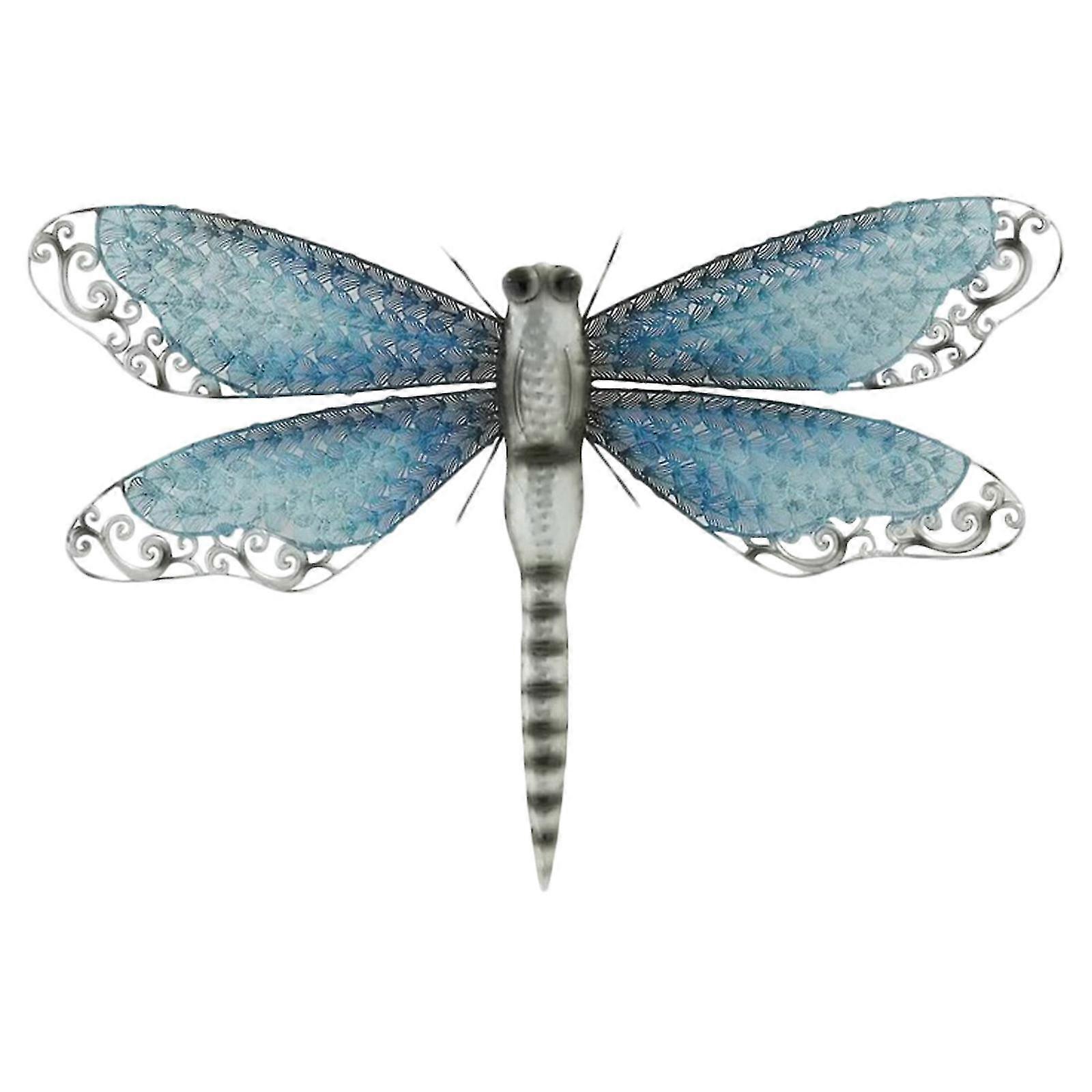 ホーム 屋外動物壁装飾ブルーウィングスケール