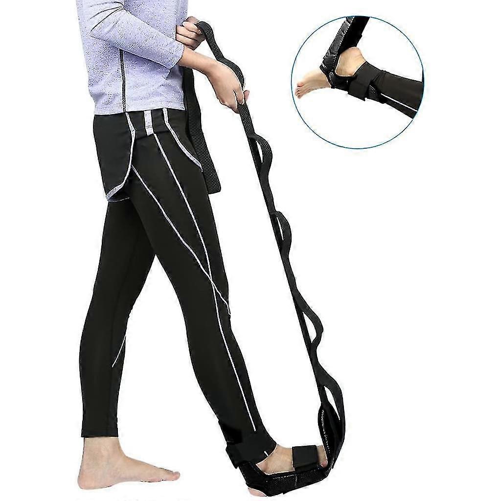 瑜伽韧带拉伸带脚下垂带腿部训练脚踝矫正