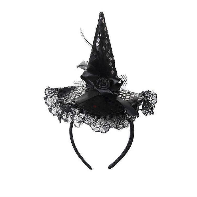 Witch Hat Headband For Halloween Costume