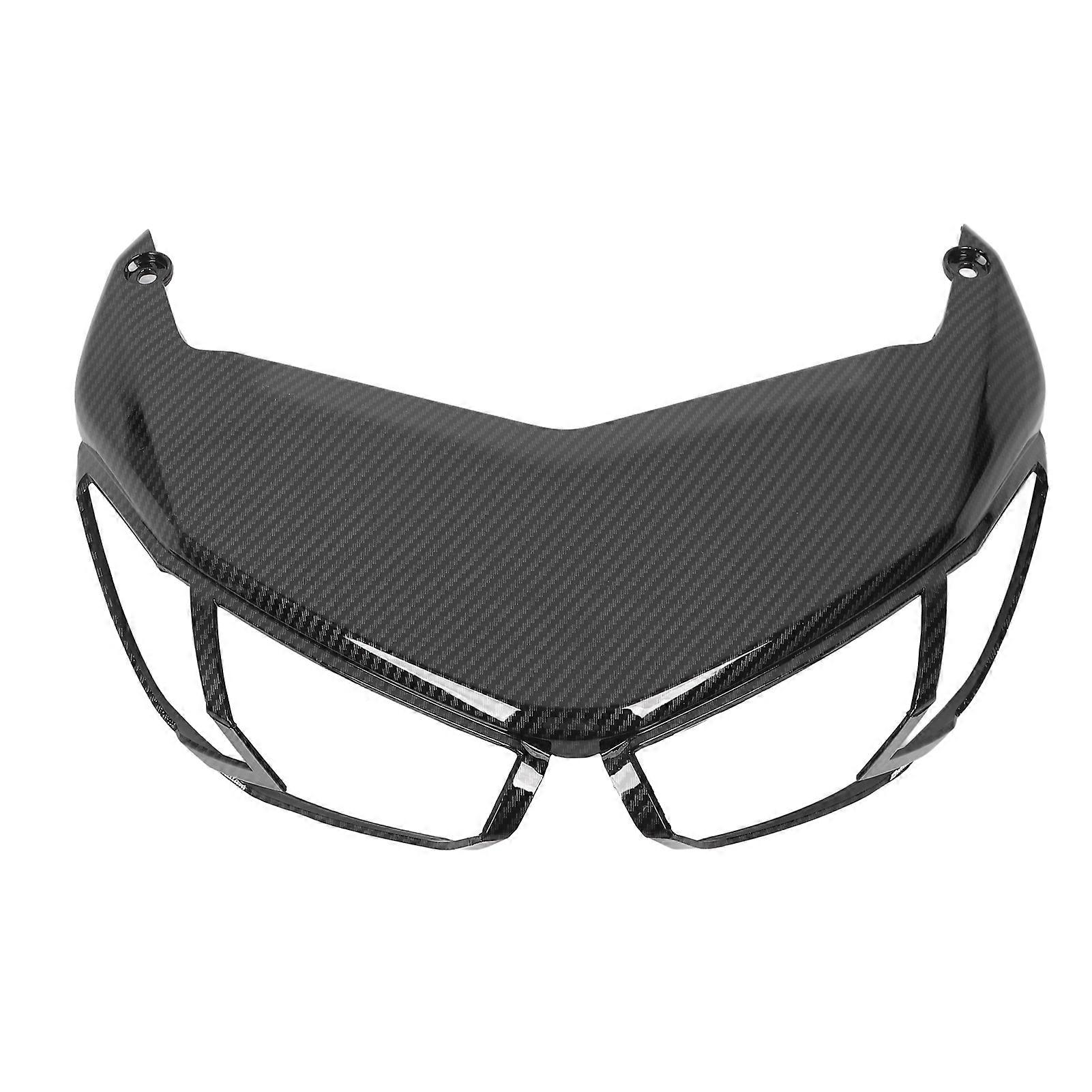 غطاء ضوء الذيل للدراجات النارية من ألياف الكربون نمط المصباح الخلفي ملحقات الغطاء الزخرفي ل NMAX 125 155 20202024