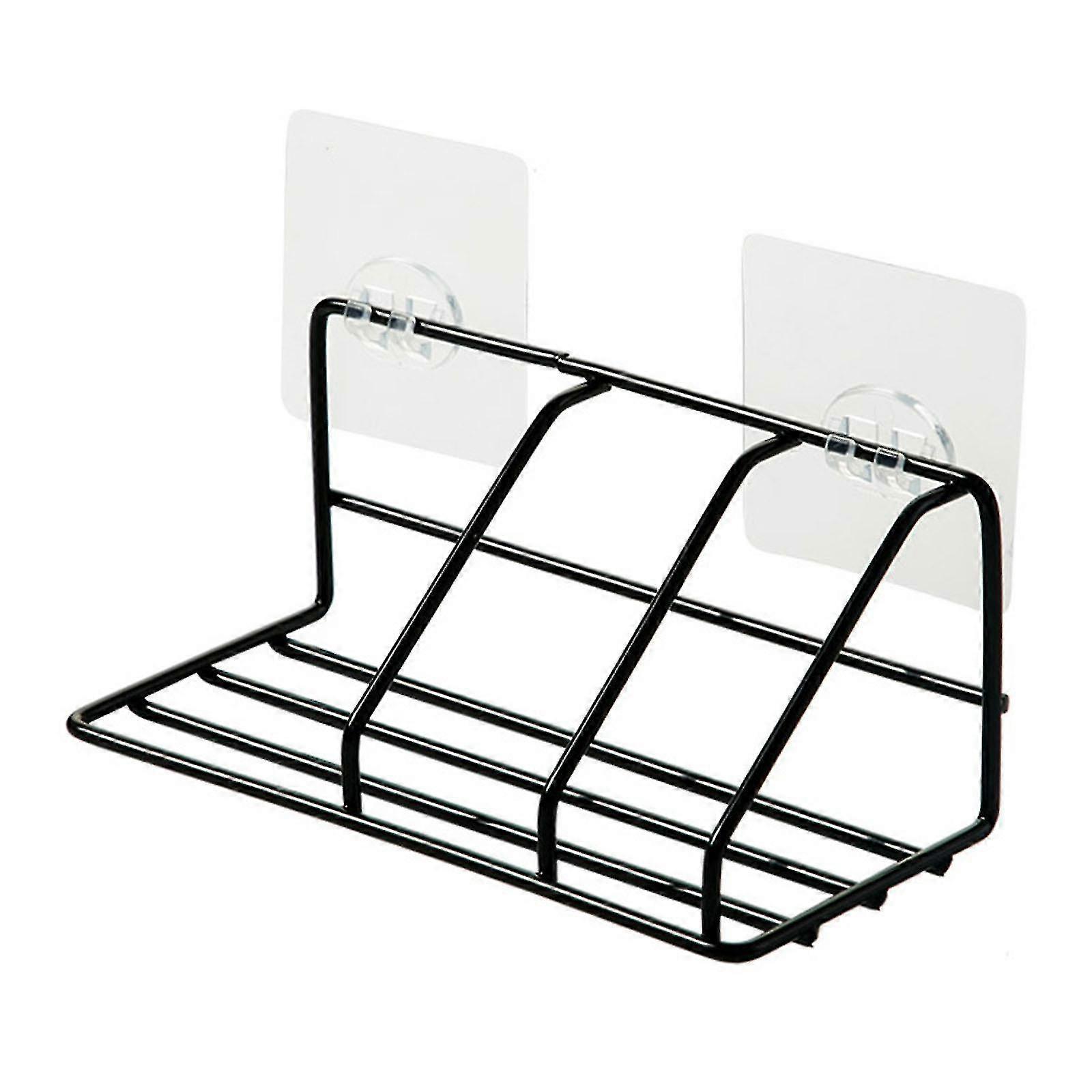 Bathroom Kitchen Shelf Adhesive Rack Organizer Storage Shower Wall Basket
