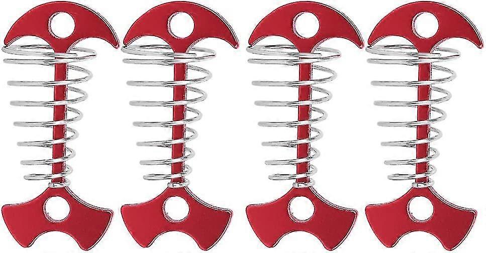 rope loop hook ground anchor pegs for camping 4pcs