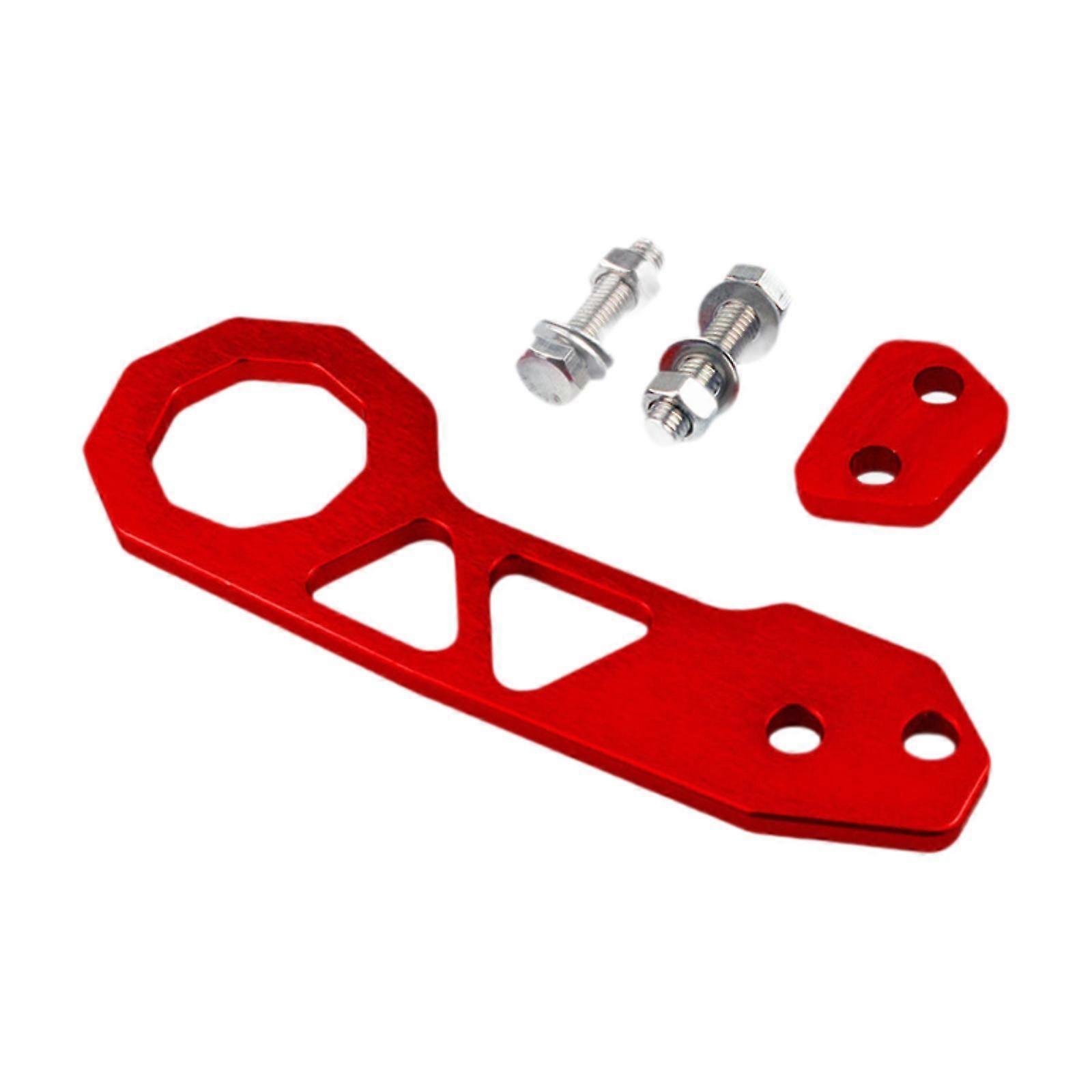 Generic Rear Tow Towing Hook Easily Install Automotive Accessories Universal Red