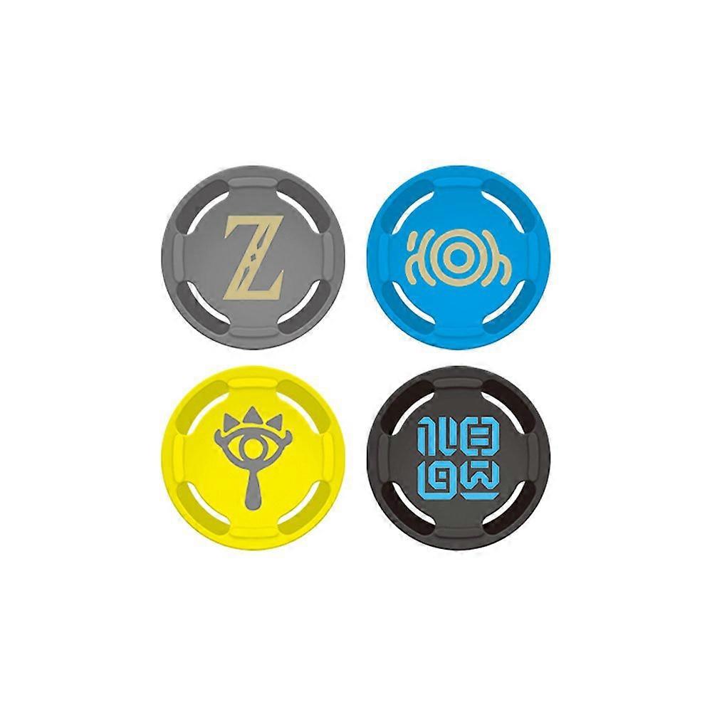 4pcs Silicone Analog Thumb Grip Caps Compatible with Nintendo Switch/Switch Lite/Switch OLED/Joystick Protective Cover