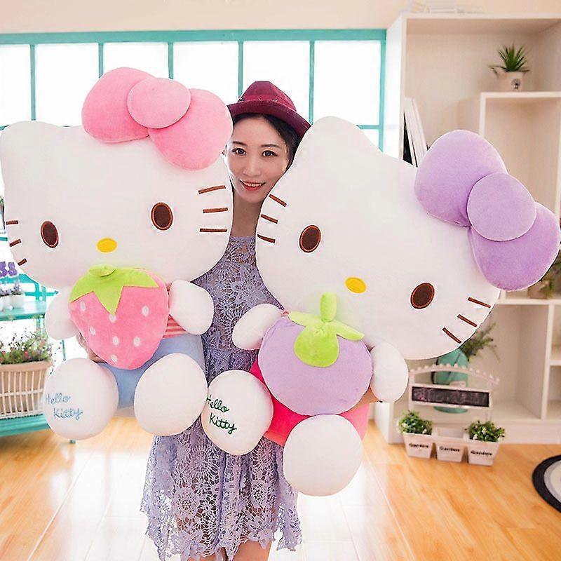GaiBoSi 30-40 سنتيمتر Kawaii مرحبا كيتي أفخم اللعب أنيمي Kawaii وسادة دمية محشوة الأطفال أفخم الديكور Peluche هدية عيد ميلاد