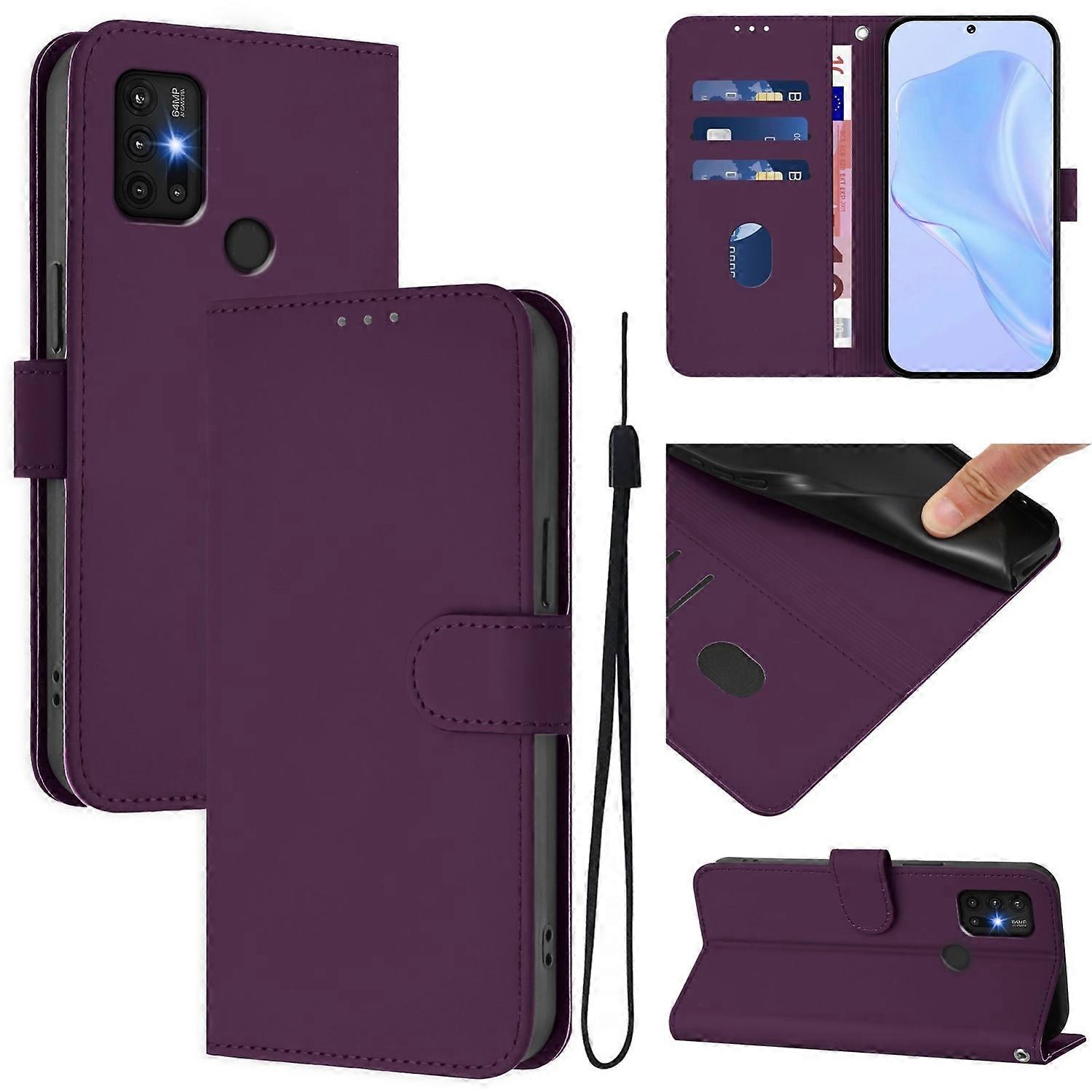 Lanyard PU Case For Motorola Moto G30 / G10 / G20