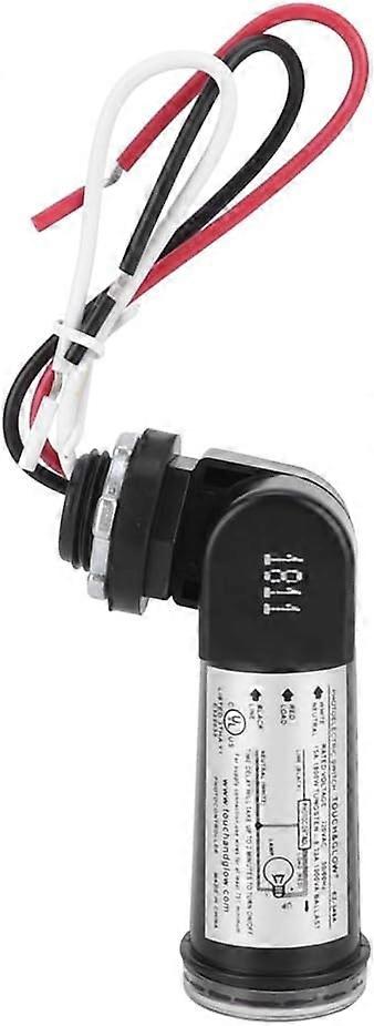 50Hz Light Sensor Control Switch Auto Detect On Off Photoelectric for Lighting Fixtures 120V 220V (220V AC)