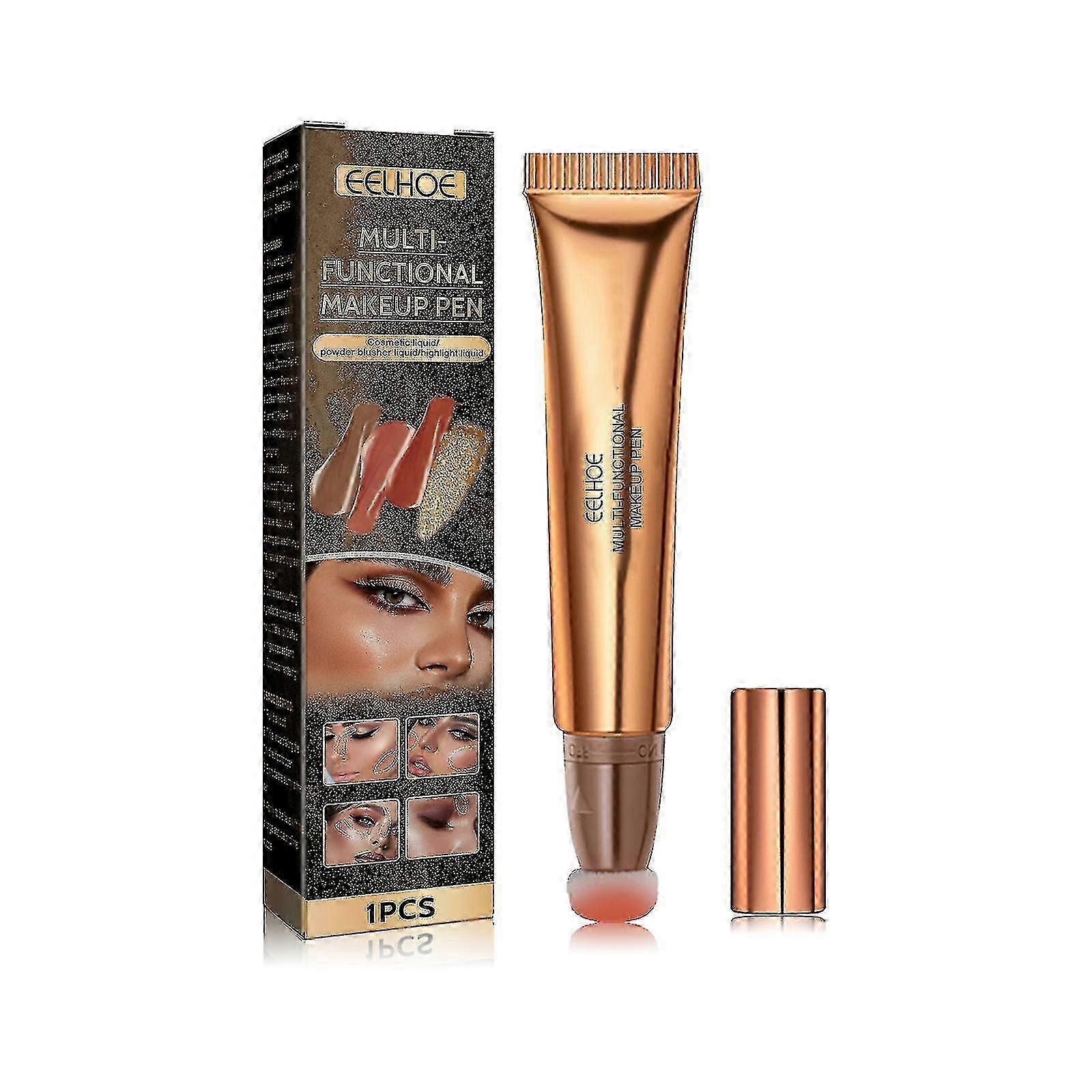 עט איפור רב תכליתי קונטור פנים מקל יופי תיקון אור גבוה סומק multipurpos