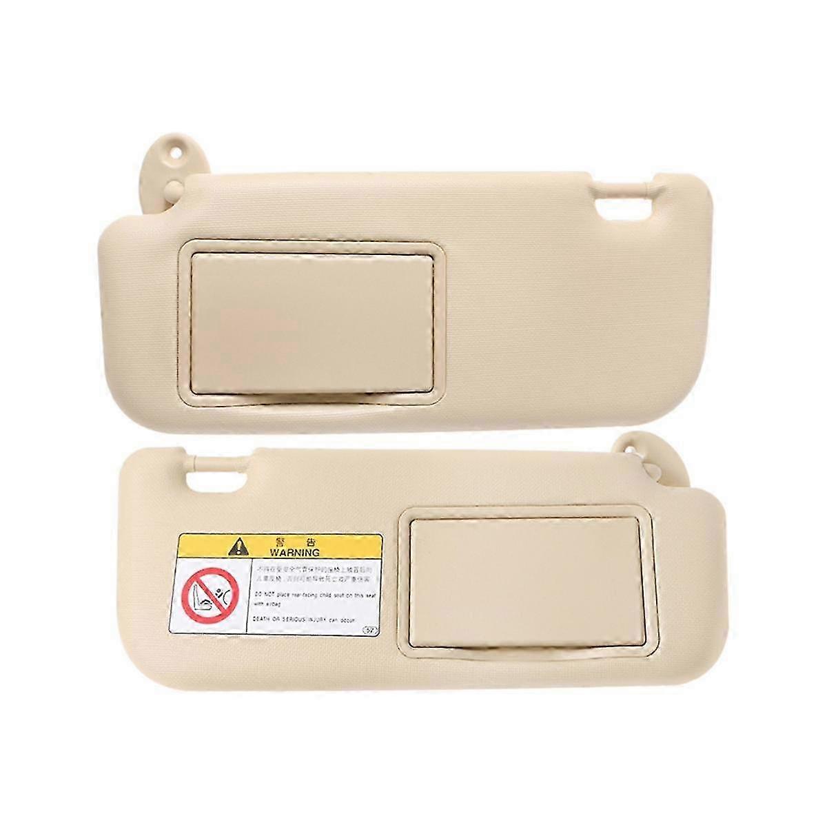 Beige Car Side Sun Visor Windshield Sun Shade For Hybrid 2019-2021