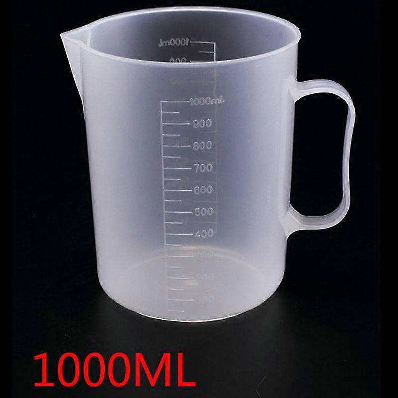 Clear Plastic Graduated Measuring Cup for Baking Beaker Liquid Measure JugCup
