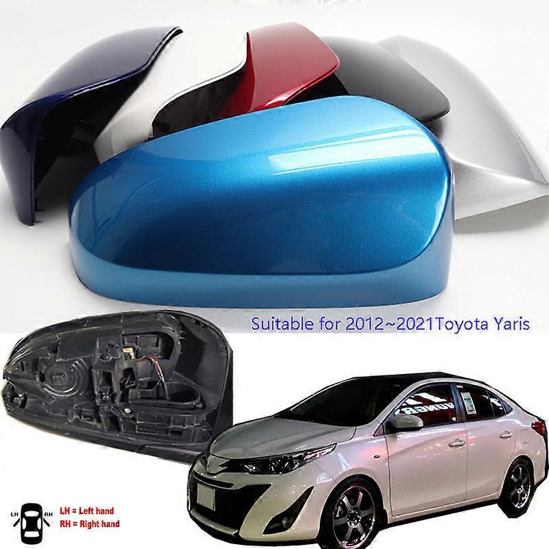 Car Accessories For Toyota Yaris 2012~2021 Rearview Mirror Cover Reverse Mirror Shell Mirror Case Housing