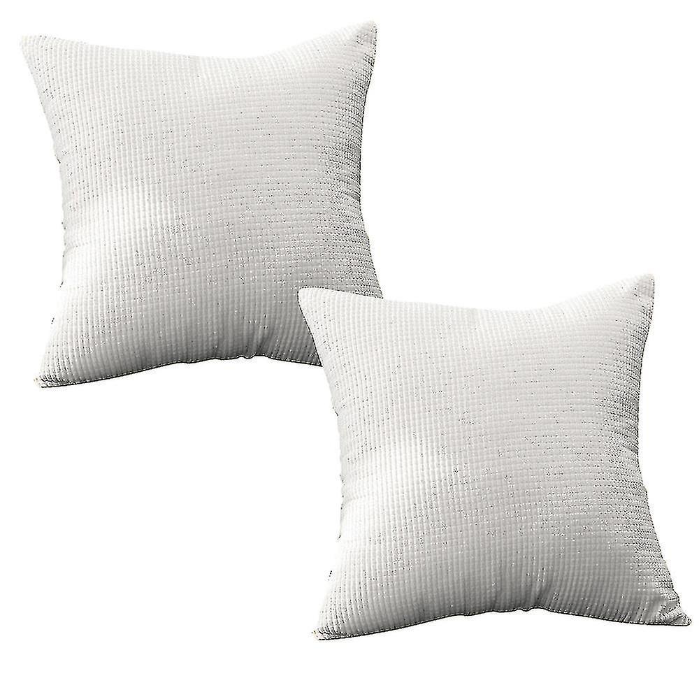 Corn Striped  Soft Pillow Cover