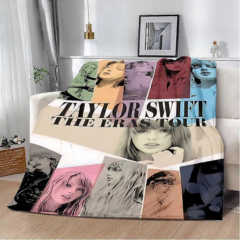 Sød tegneserie trykt tæppe picnic tæpper varmt tæppe bløde s-swifts behageligt tæppe hjem rejse fødselsdag t-taylors gave