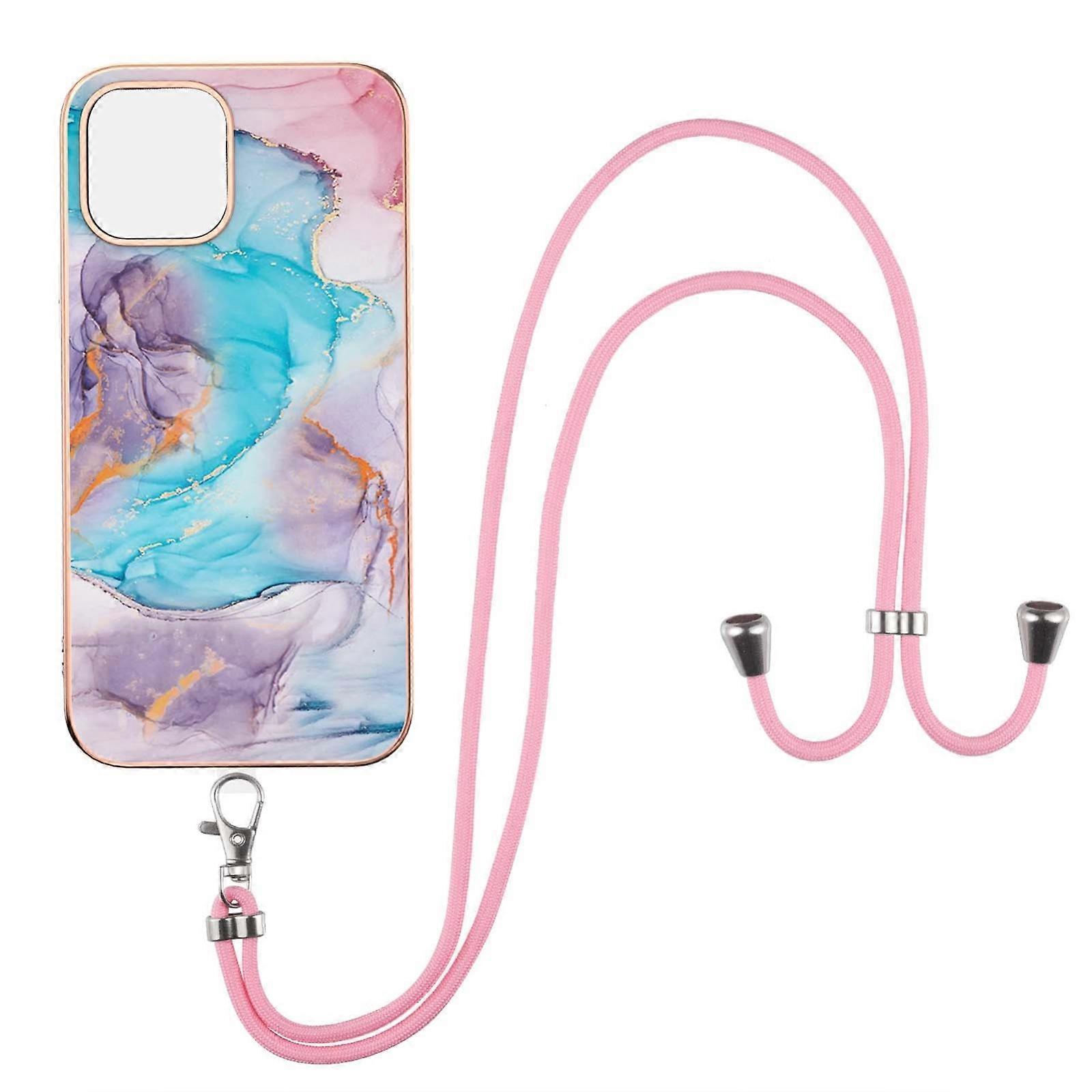 TPU Case with Neck Lanyard For iPhone 13 Pro Max