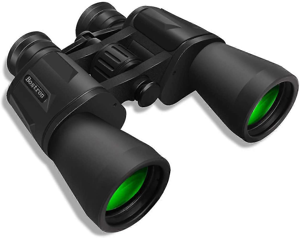 10x50 Binoculars with HD Optical Lens and BAK7 Prism - Ideal for Bird Watching, Hunting, Hiking, and Concerts Black