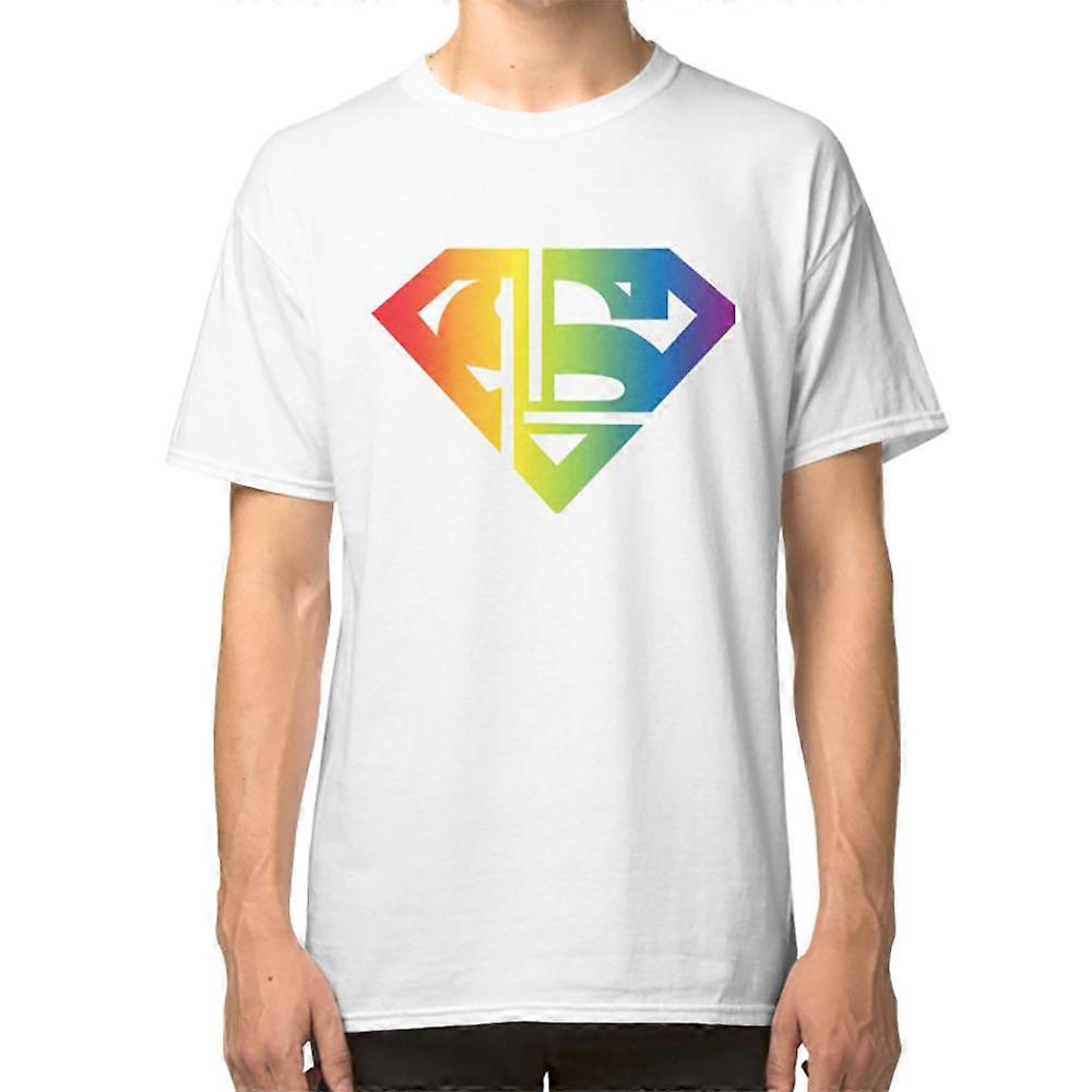 Supercorp Symbol - Rainbow T-shirt