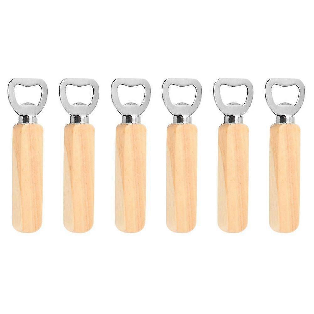 Bar Tender Bottle Openers,beer Bottle Openers,cider,soft Drinks-wood Handle Handheld