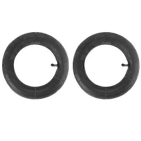 2 stycken 10 x 2,125 (10 tum) scooterslang för 10x2 däck 10x1,90 10x1,95 10x2 10x2,125 Elscooterslang [DB] svart