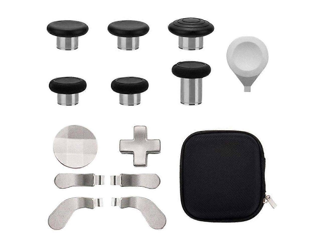 Xbox One Elite Series 2 Controller Accessories, Metal Thumbsticks Replacement, Mod Swap Joysticks, Paddles, D-Pads, Adjustment Tool