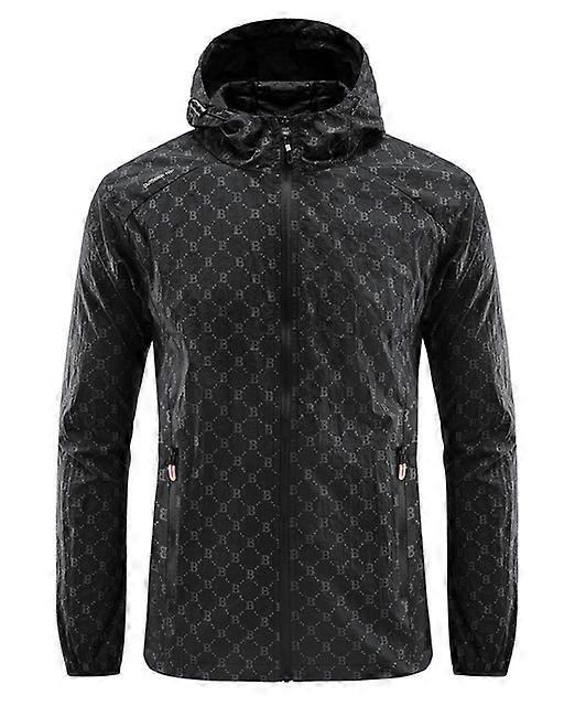 Mens Sun Protection Ultra-thin Jacket for Summer