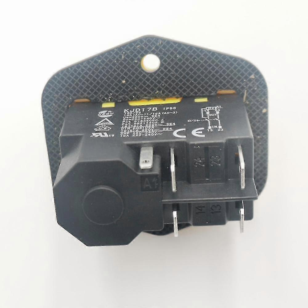 1PC KJD17B button switch 220V-240V 16A 5-pin power tool switch OV ...