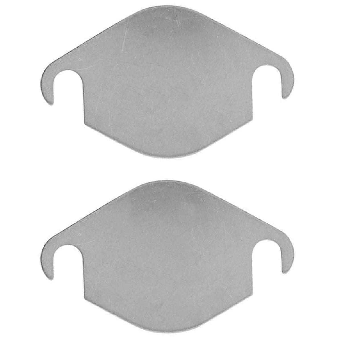 2 Pcs Exhaust Gas Cleaning Recirculation EGR Delete Valve Blanking Plate for Mk7 PX2 BT50 3.2L 2.2L