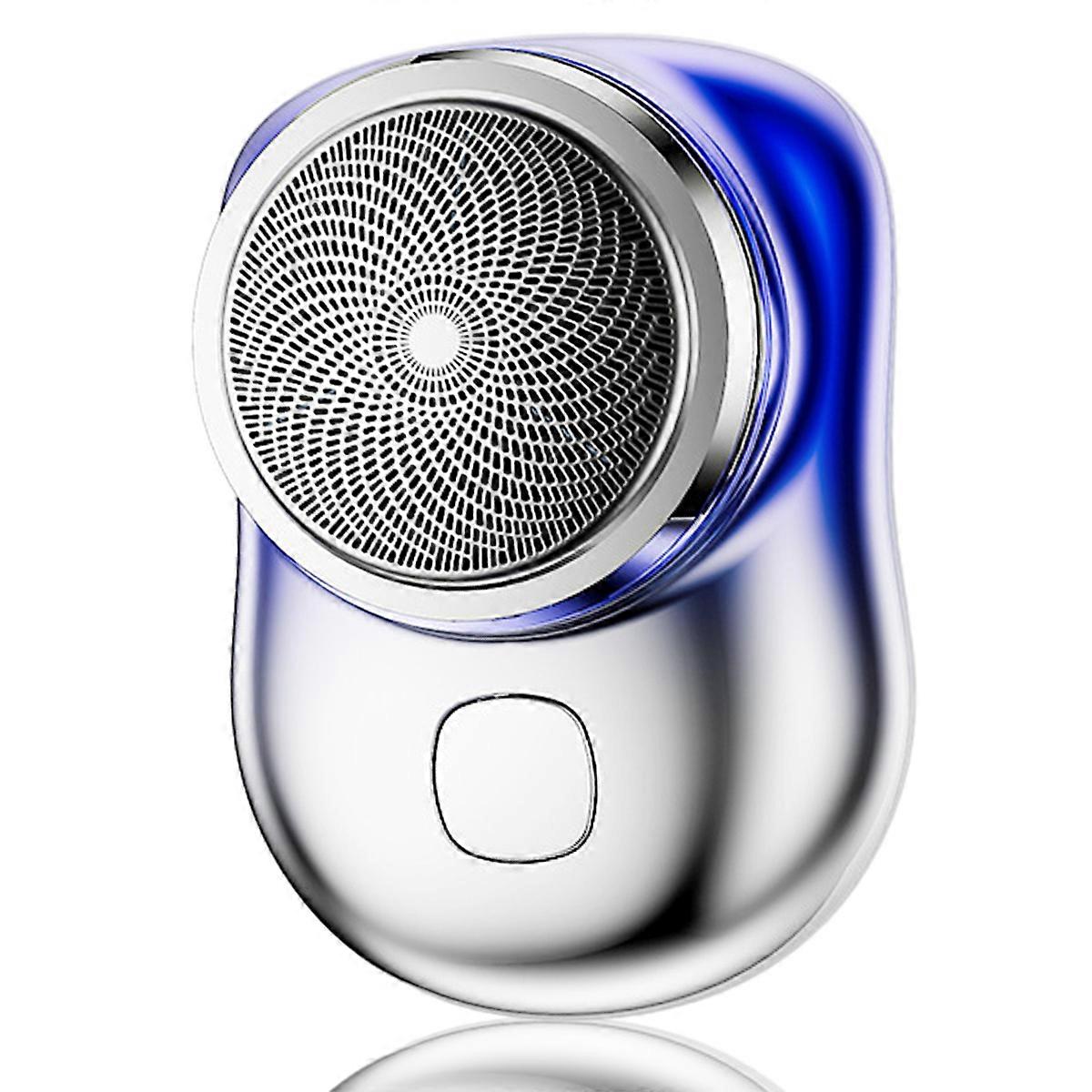 Mini Shaver Portable Electric Shaver, Mini Electric Razor for Men,USB Rechargeable Shaver Easy One-Button Use