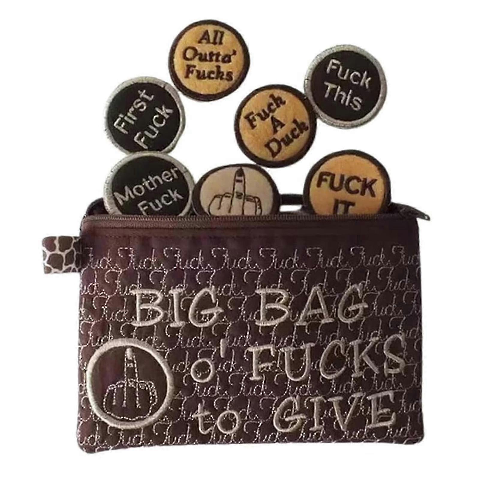 Letter Printed Hand Bag Funny Novelty Portable Storage Bag Great Present Idea