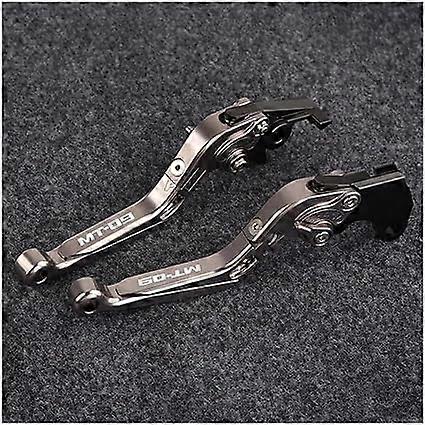 Bromskopplingsspak För YA & MAHA MT09 TRACER GT 2018 2019 2020 Motorcykeltillbehör Justerbar aluminium fällbar utdragbar bromskopplingsspak MT09
