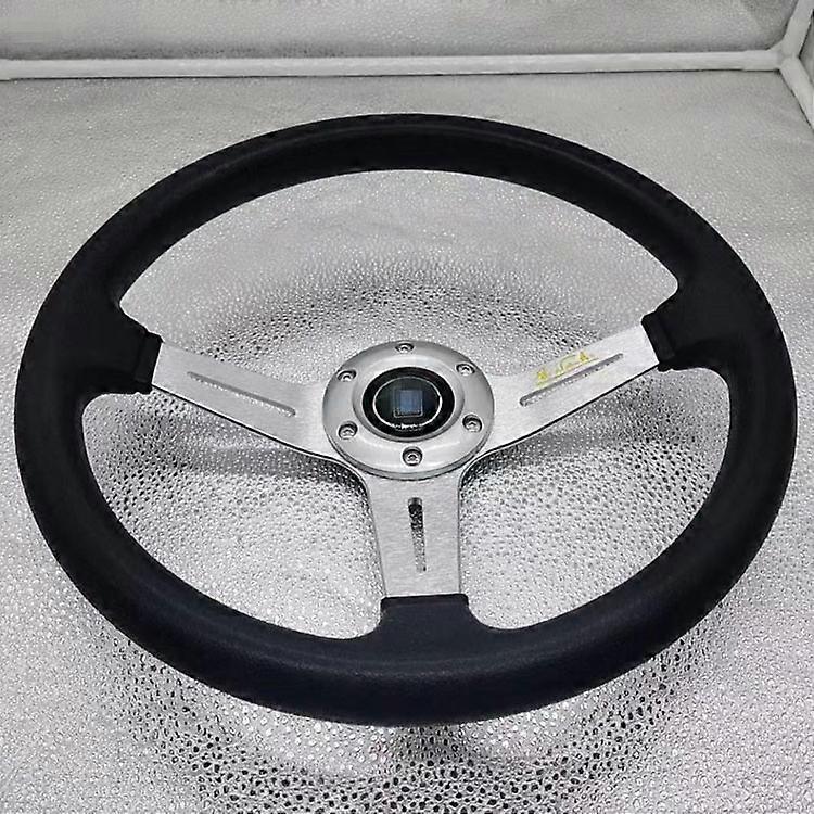 Nardi Τιμόνι 350mm Καθολικό Κλασικό Drift Αγωνιστικό Τιμόνι Μικροΐνες Δερμάτινο Ράλλυ Αξεσουάρ Αυτοκινήτου