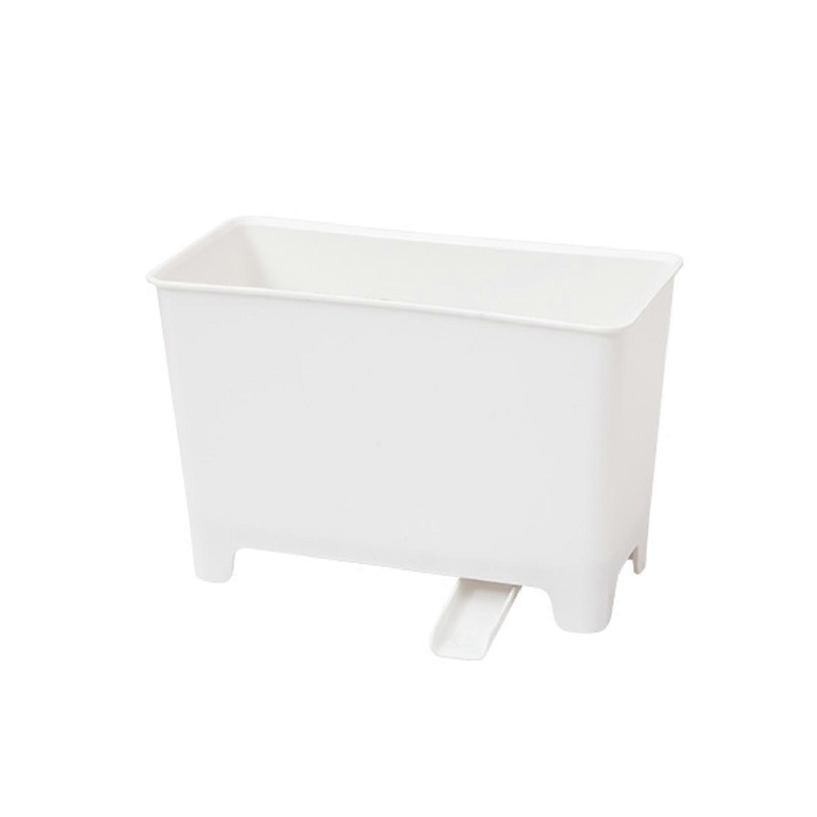 Large Capacity Garbage Basket Quick Drainage Plastic Practical 180 Degree Guiding Gutter Sink Basket for Home