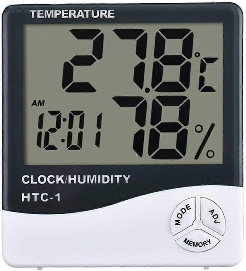 Επαγγελματικό μίνι ψηφιακό εσωτερικό υγρόμετρο με την επίδειξη LCD για την άνεση βρεφονηπιακών σταθμών γραφείων στο σπίτι