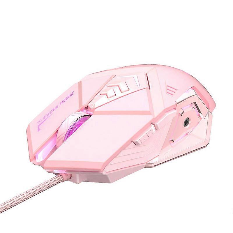 PW5P Wired Gaming Mouse Pink