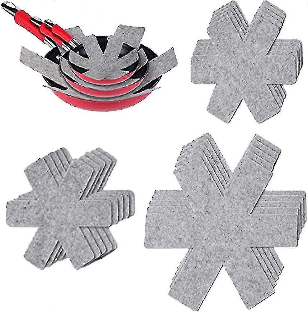 Pan And Pan Protector, 15 Piece Pan Protector 3 Sizes, Premium Separate