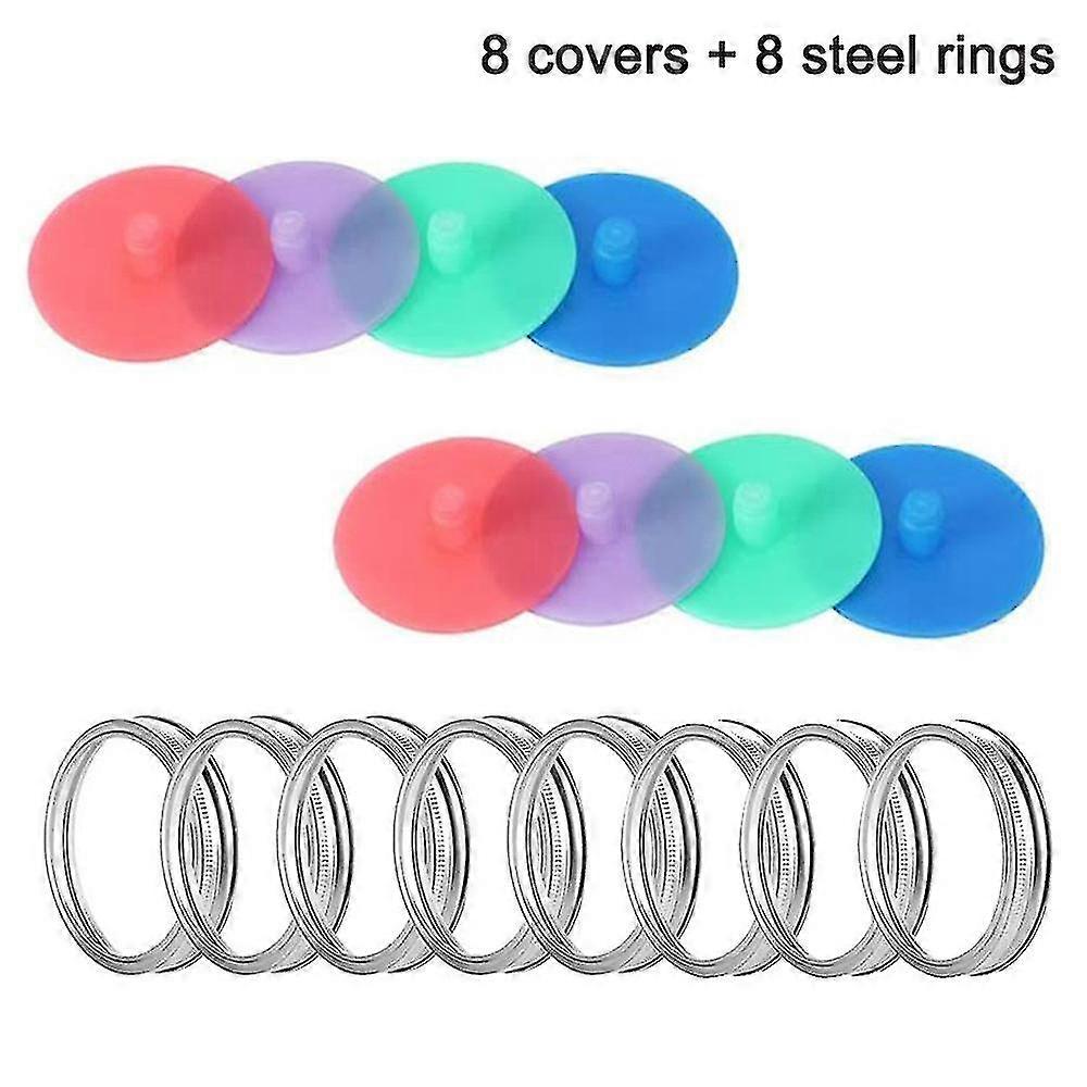 Silic-Glasdeckel, weniger Deckel für Weithalsgläser