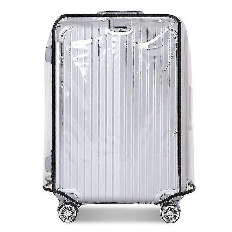 Gepckabdeckung Volltransparente Gepckabdeckung Verdickte Kofferabdeckung Pvc-kofferabdeckung Rollkofferabdeckung (20 Zoll)
