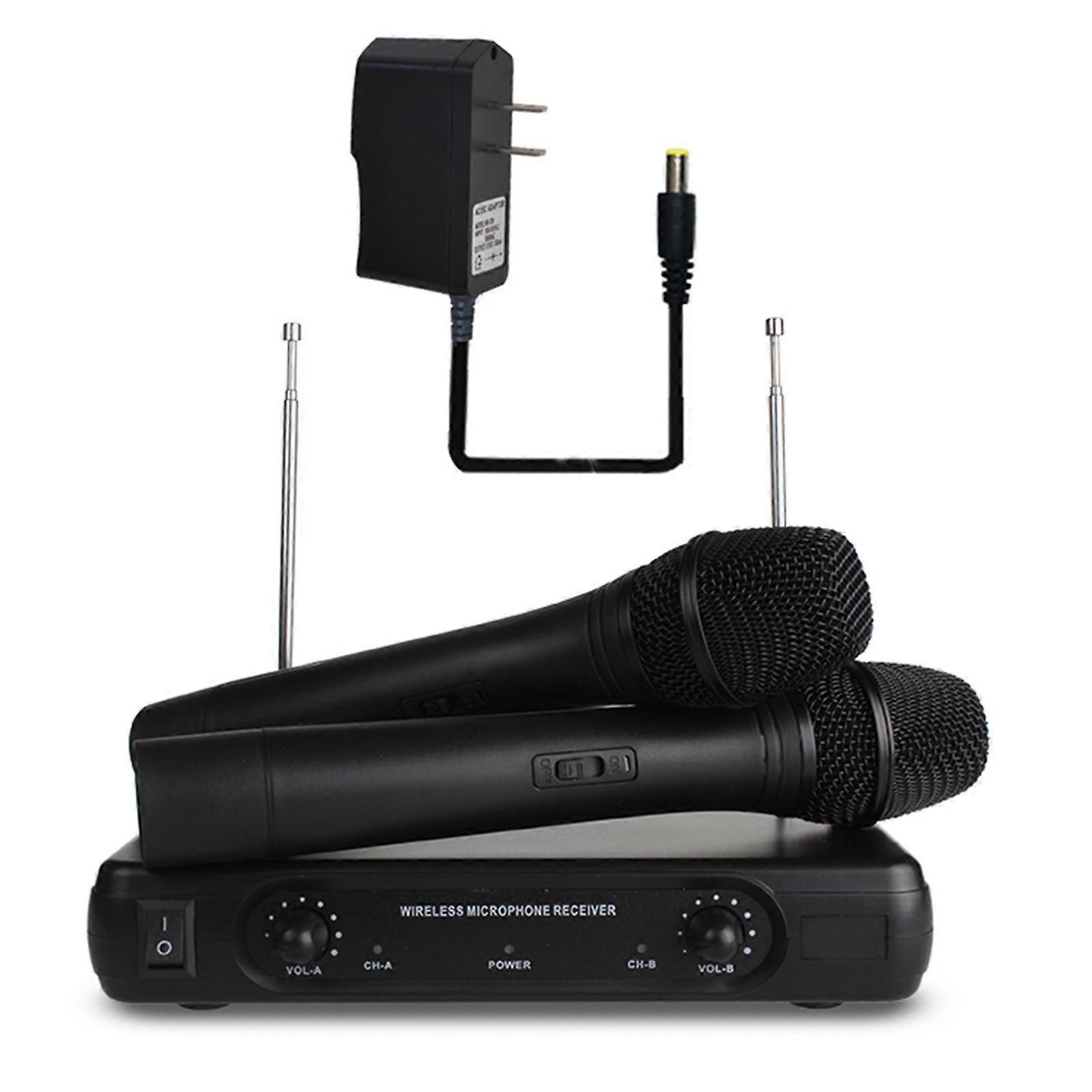 Microphone Transmitter Professional Karaoke VHF Wireless Microphone System