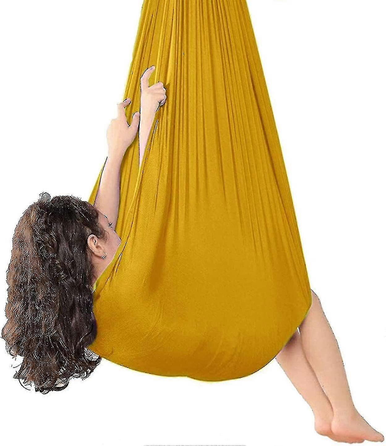 感覚スイングチェアハンギングシート調節可能なヨガハンモック安全で安心