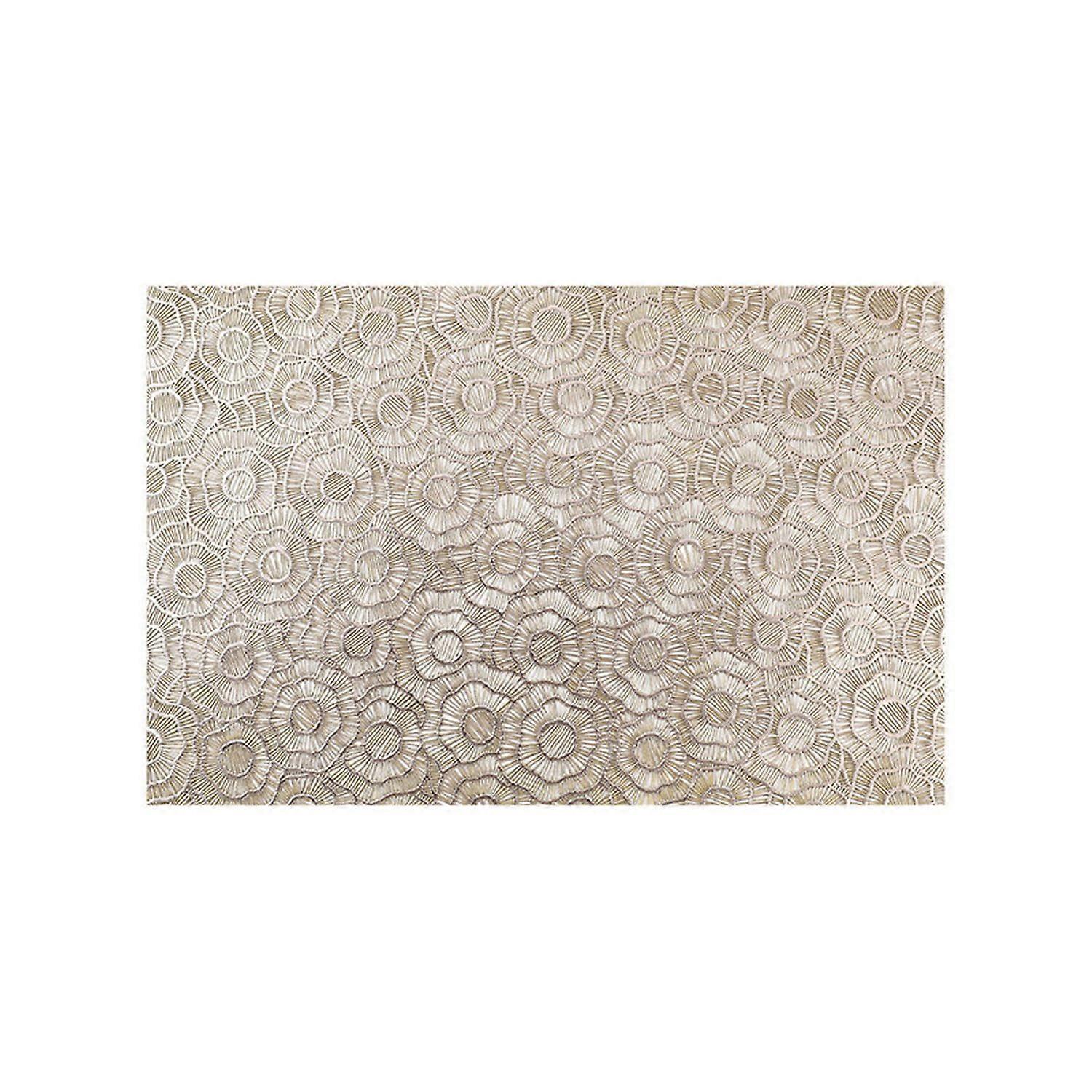 Dining Table Placemat Heat-Resistant Anti-Slip Table Mat Creative Pattern Placemat for Home