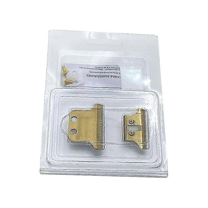 2-hulls Clipper Cutter Erstatning Hårtrimmer Blader For 8081 8171 Gold