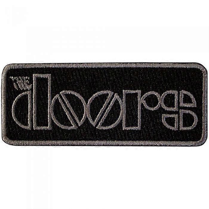 The Doors Logo Woven Bordered Iron On Patch