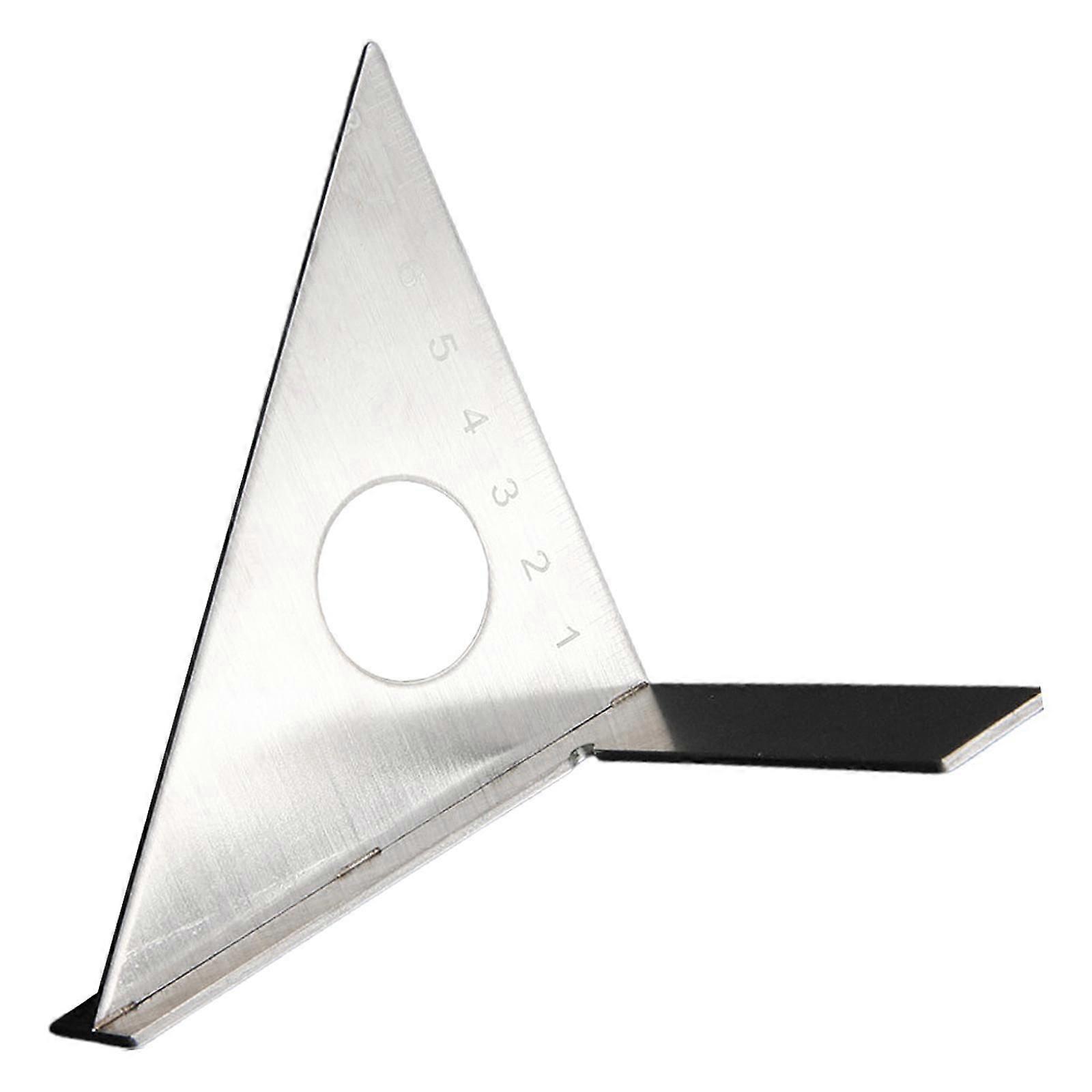 Woodworking 45/90 Degree Miter Triangle Ruler Multifunctional Carpentry Tool