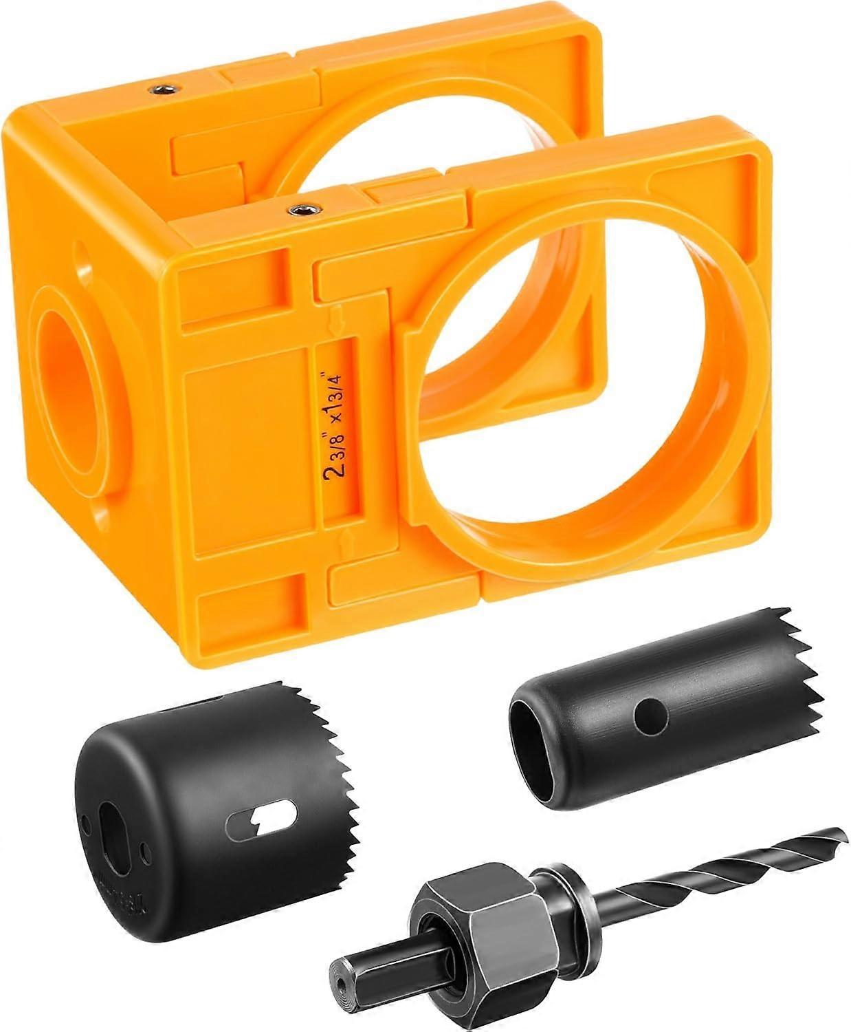 Door Lock Installation Kit for Wooden Doors, C Clamp Design, Easy to Use, Compatible with Standard Locks