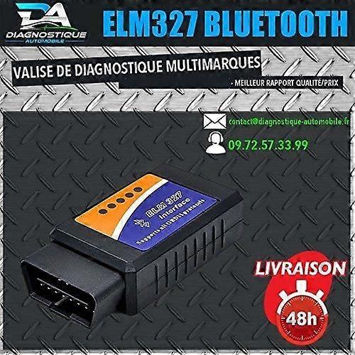 Mister Diagnostic® Diagnostic Tool ELM327 BLUETOOTH - Scanner reader obd2 diagnostic car tool obd2