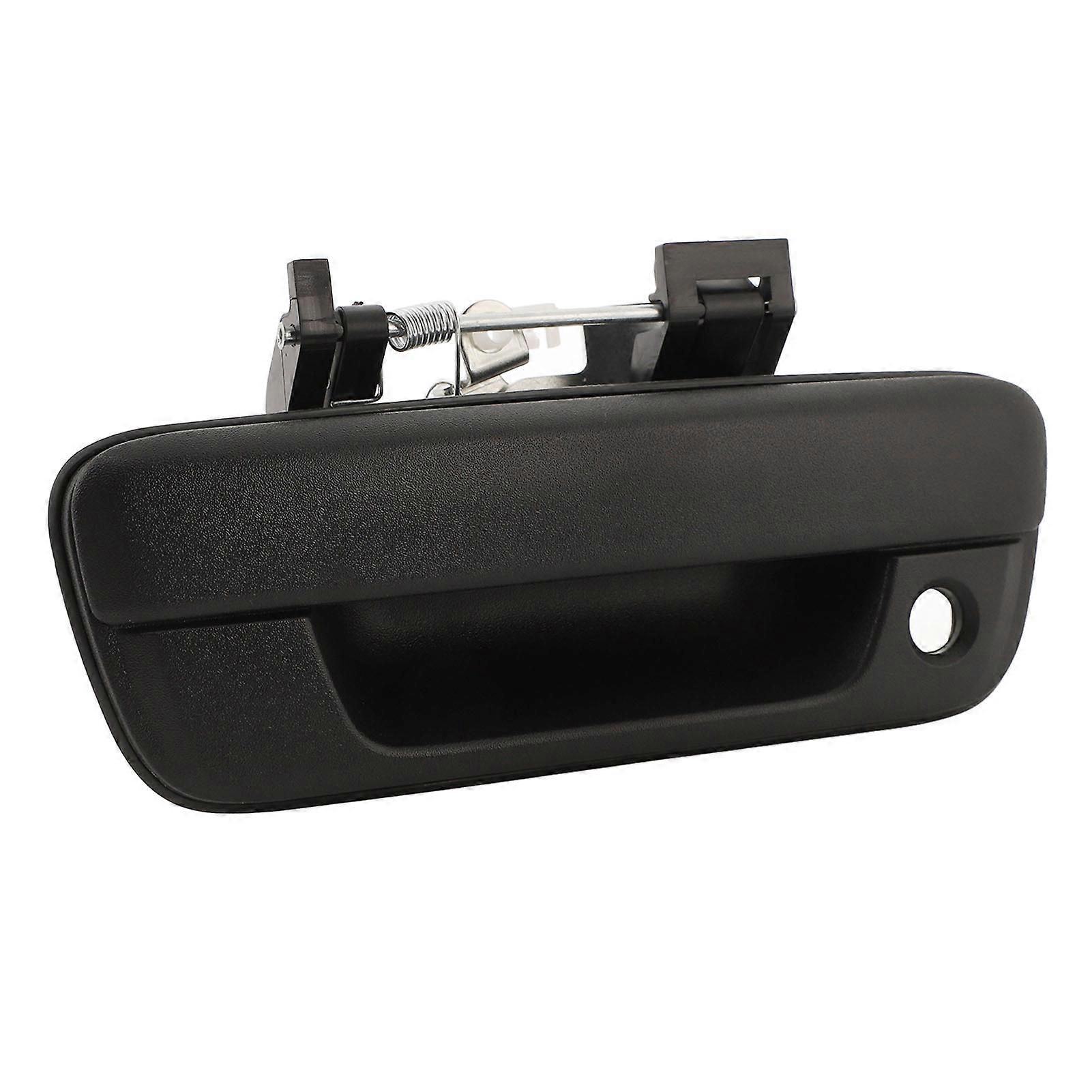 Rear Tail Gate Handle Solid Construction Tailgate Latch Handle Replacement for Isuzu D‑MAX 2002 to 2011 Black
