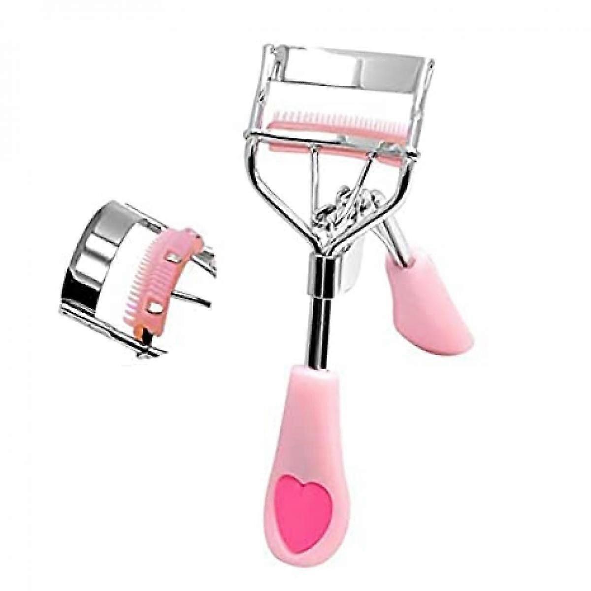 Eyelash Curler with Built in Comb Eye Lash Curler Lash Tool with Brush Mini Small Best Eyelash Curler with Lash Separator